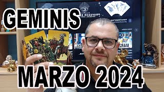 GÉMINIS ♊️ MARZO 2024 HOROSCOPO Y PREDICCION ASTROLOGICA [upl. by Gnart]