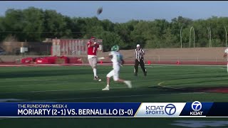 HS Football Moriarty vs Bernalillo [upl. by Reeves430]