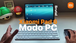 Modo PC en Xiaomi Pad 6 💻 Te Cuento Todo [upl. by Dacey635]