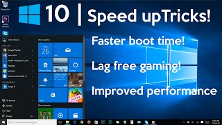 How to Speed Up Your Windows 10 Performance best settings [upl. by Alig]