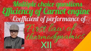 Multiple choice questions on FLOT Carnots engine and refrigerator rntripathi on physics [upl. by Laehctim]