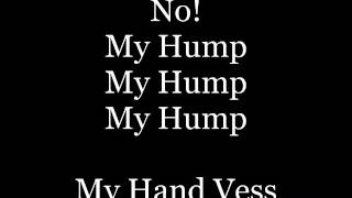 My Humps by Black Eyed Peas  BACKWARDS with LYRICS [upl. by Akerley]