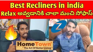 Best recliners in india reviews🛋️🔥la z boy and hometown recliners🔥👍 [upl. by Lihp801]