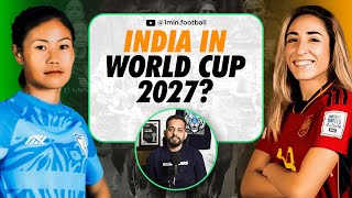 India Womens Football Team FIFA World Cup Qualification Explained  Indias Road to FIFA World Cup [upl. by Nimra]