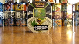 30 Pokemon Tin Opening Snivy Promo [upl. by Charis]