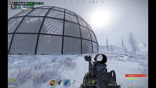 RUST LIVE  greasy modded 5x server fun  screen bugged [upl. by Aihsad]