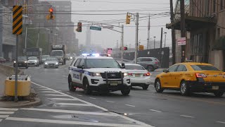 Port Authority Police Department FPIU Responding in Hoboken [upl. by Bogusz]