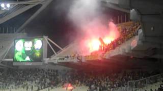 Panathinaikos  Maccabi Tel Aviv 2582011 FANS FIGHT  ΕΠΕΙΣΟΔΙΑ [upl. by Holmun430]