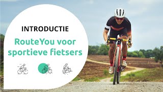 RouteYou voor sportieve fietsers wielrenners gravelbikers en mountainbikers [upl. by Idnas]