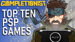 Top 10 PSP Games [upl. by Nimajneb306]