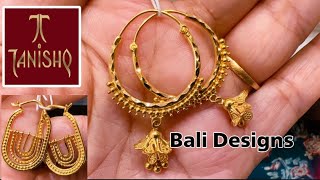 Latest 2023 Gold Hoop Earnings Designs with PriceBali DesignsHoop EarringsGold Earringsdeeya [upl. by Cherian]