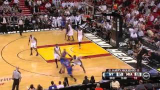 Knicks From Downtown  3Pointers Against Heat  12612 [upl. by Giavani]