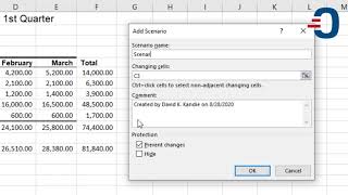 How to use Microsoft Excel Scenario Manager [upl. by Petrie842]