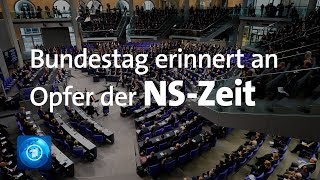 Bundestag erinnert an Opfer der NSZeit Rede von Saul Friedländer [upl. by Beasley453]