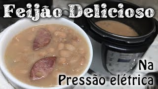 Receita de Feijão Perfeito na panela Pressão Elétrica Britânia [upl. by Layne]