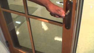 Brownell Quick Fix Proper Operation of MulitPoint Hardware on Integrity from Marvin French Doors [upl. by Frissell]