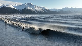 40ft Tide Surge Causes LARGEST Tidal Bore in North America [upl. by Rosene]