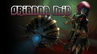 Gameplay League of Legends  Orianna AP Mid  FR amp HD [upl. by Isola315]