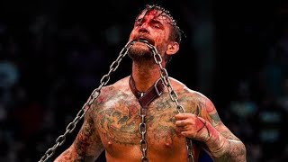 CM Punk vs MJF Dog Collar Match Revolution 2022 Highlights [upl. by Caputto]