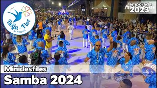 BeijaFlor 2024 ao vivo  Minidesfile na Cidade do Samba MD24 [upl. by Anrak]