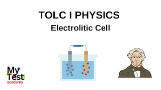 TOLC I Physics Sample Questions  electrolitic cell [upl. by Varini]