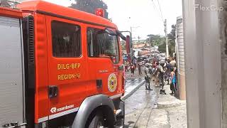 Fire in De Mazenod Cotabato City October 24 2013 [upl. by Ariet]