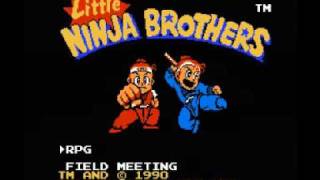 Little Ninja Brothers NES Music  Chatzy Desert [upl. by Dahsra]