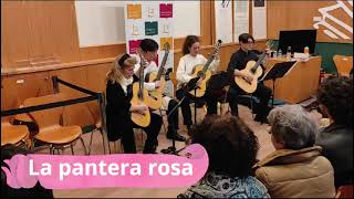 La Pantera Rosa by Henry Mancini  Cuarteto Megal [upl. by Adnoyek140]