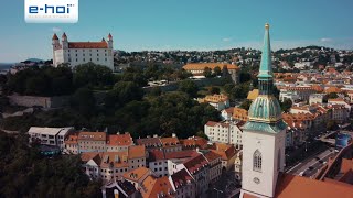 Bratislava  die slowakische Hauptstadt an der Donau [upl. by Sion]