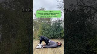 Senioren aufgepasst ‼️ 2 Übungen im Liegen für den Beckenboden 👴🏻👵🏻 seniorenfitness [upl. by Yenttihw]