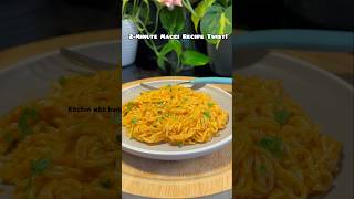 2Minute Maggi Recipe Twist 🍜🔥 shorts maggi food [upl. by See172]