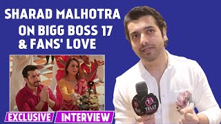 Sharad Malhotra Interview On Being Uncomfortable Doing Reality Show Song Ganpati Celebration [upl. by Aivekahs]