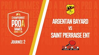 PRO A DAMES  J2  ARGENTAN BAYARD vs ENTENTE SAINT PIERRAISE TT [upl. by Atlanta]