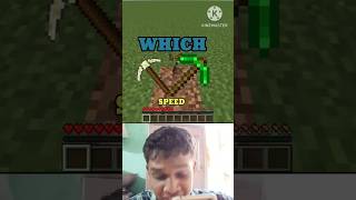 emerald 🍏 pickaxe ⛏️ is super fast 😳 in Minecraft shorts minecraft [upl. by Annij]