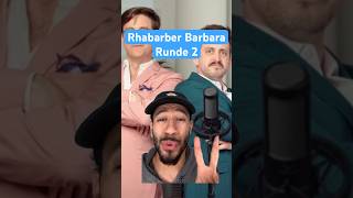 Viral Rhabarber Barbara Song 2 shorts rhabarberbarbara zungenbrecher [upl. by Margit]