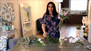 DIY Cascading Bouquet Part I [upl. by Archle]