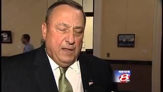 Uncut Gov LePage comments spark controversy [upl. by Mattias77]