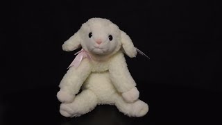 TY CLASSIC 1991 LOVIE THE LAMB PLUSH REVIEW [upl. by Aikemet]