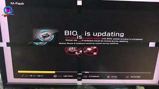 Update bios MSI B450 TOMAHAWK MAX II [upl. by Donovan]