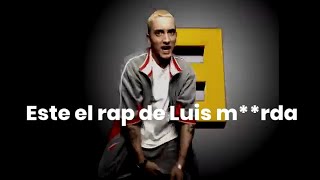 El Rap de Luis  Lo Siento Bro [upl. by Tito]