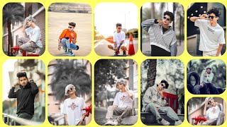 Boys Stylish Photography Pose  Dslr Photo Shoot For Boy  Photography Styles Pose part 2 [upl. by Mchale702]