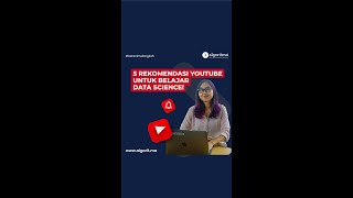 REKOMENDASI YOUTUBE DATA SCIENCE  Algoritma 2022 [upl. by Sucram]