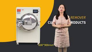 600x900mm bubble remover machine TFT screen bonding bubble remove [upl. by Sibie298]