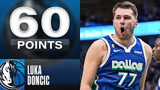 Luka Doncic HISTORIC 60PT MASTERPIECE  December 27 2022 [upl. by Legge]