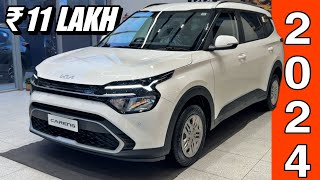 KIA CARENS NEW ₹ 11 Lakh  2024 Detailed Review CARENS NEW MODEL ALL DETAILS [upl. by Candyce55]