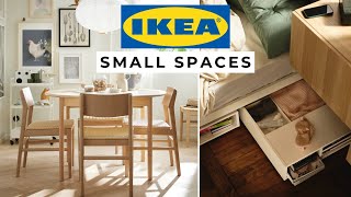 30 IKEA Products amp Furniture For Small Spaces Tiny Homes Studio Apartments [upl. by Dre]