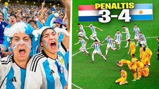 ASÍ VIVIMOS los PENALTIS del ARGENTINA  HOLANDA en el CAMPO [upl. by Akehsat]