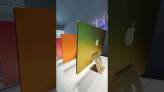 New Imac M4 In All Colur Variants😳😳youtubeshorts Apple iMacM4 TechReview [upl. by Ahsuatal]