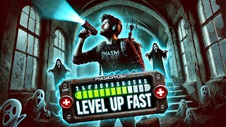 How to level up FAST in Phasmophobia 50K XP an hour [upl. by Rokach]