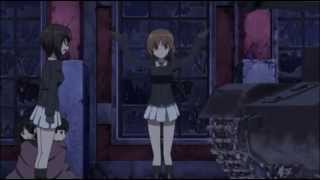 Girls Und Panzer  Angler Fish Dance Episode 9 version English Dub [upl. by Ulita]